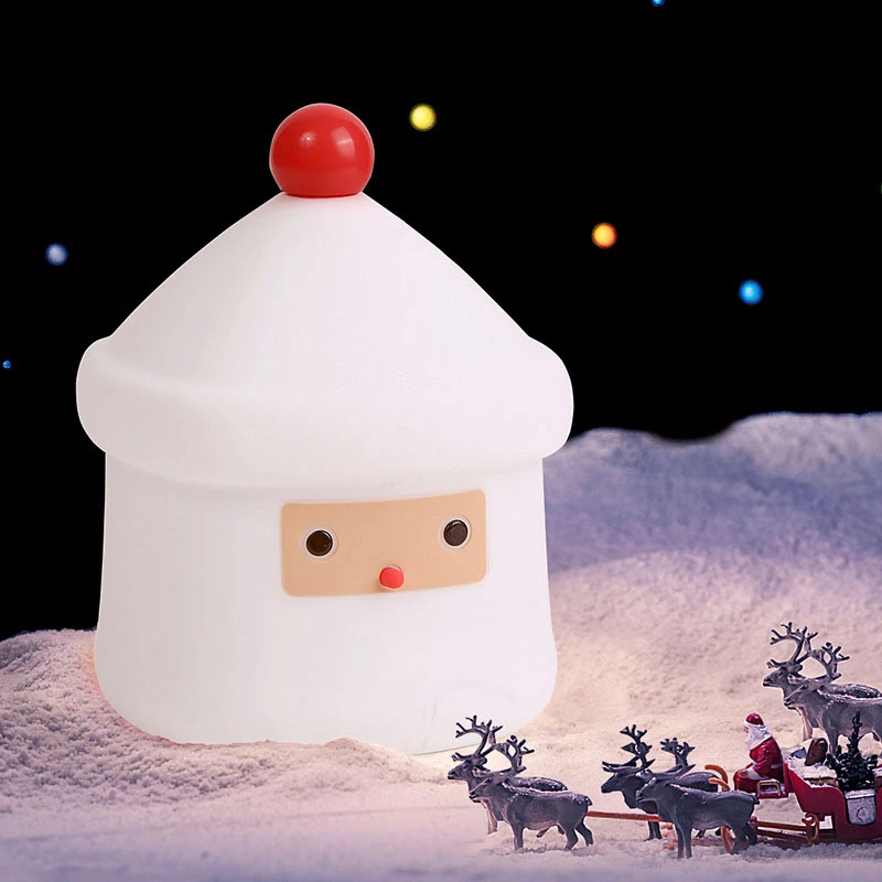 Làmpada nocturna de silicona santa