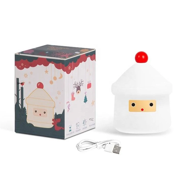 Silicone Santa Night Lamp factory