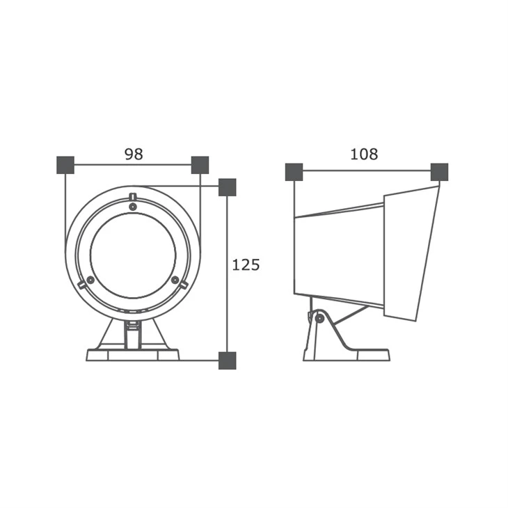 Adjustable Angle Outdoor Projector Light suppliers
